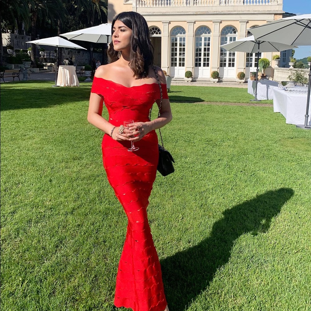 Red Bandage Gown